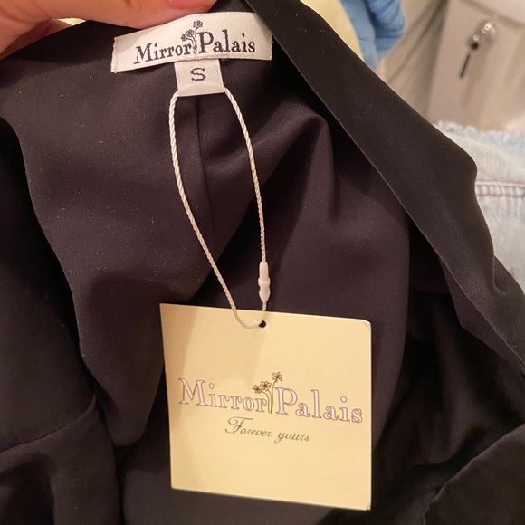 Mirror Palais Underwire Slip Dress in Black - Picture 4 of 4